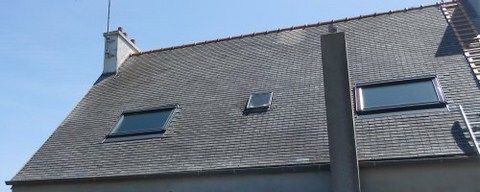 deux velux taille différente